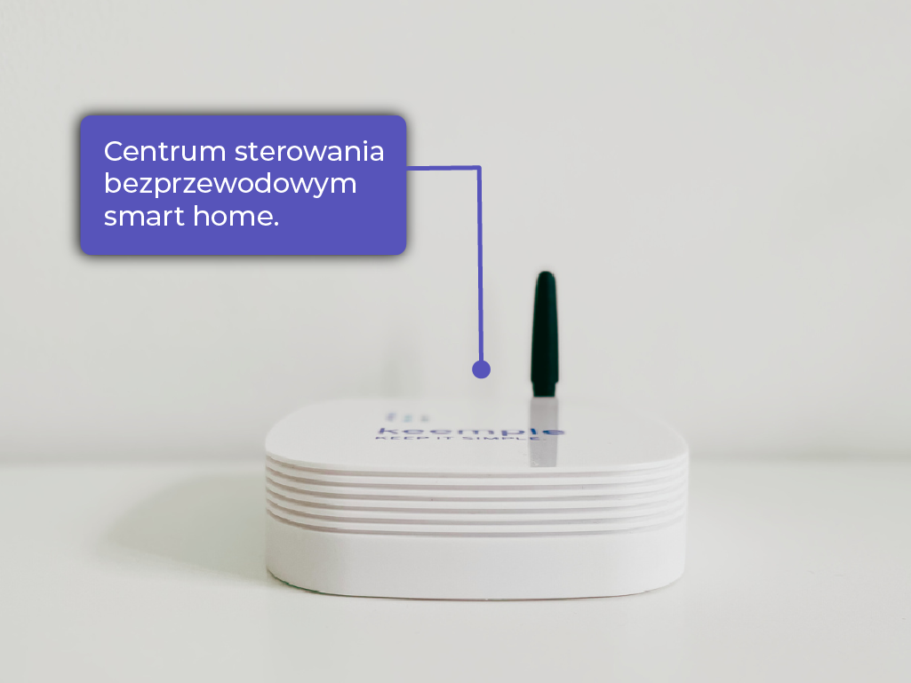 Bramka Keemple, centrum sterowania inteligentnym domem.