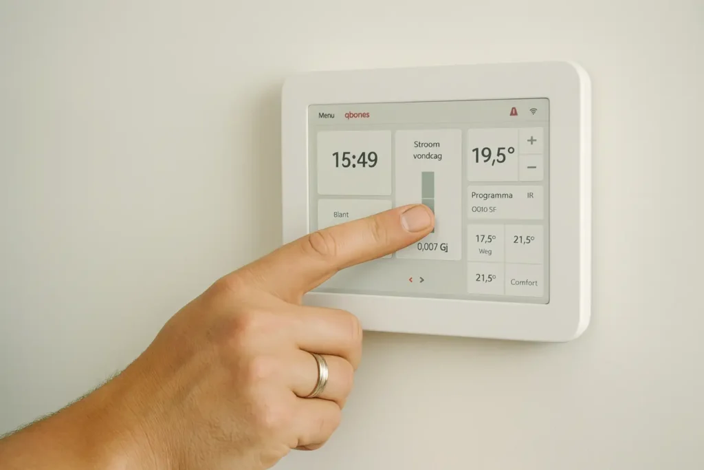 Programowanie inteligentnego termostatu – dostosuj ogrzewanie do planu dnia domowników.